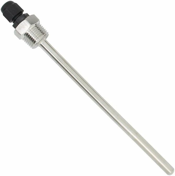 HOgardenME 10PCS 304 Stainless Steel Thermowell, 30mm Waterproof 1/2inch NPT Thread Thermowell For Temperature Sensor for Beer Fermenter(150mm) - Image 5